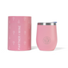 Partner in Wine Insulated Wine Tumbler Pink