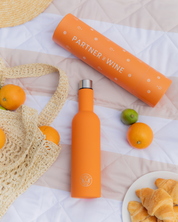 Orange Bottle + Tumbler Set