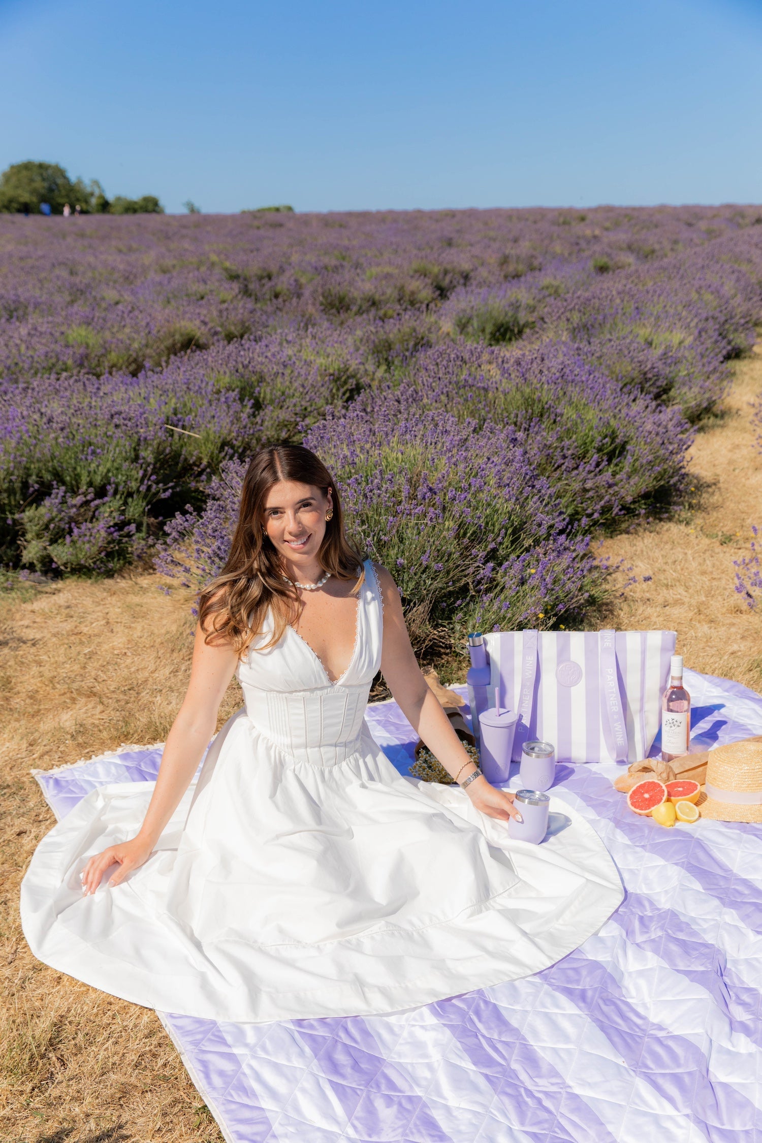 Lavender Picnic Set