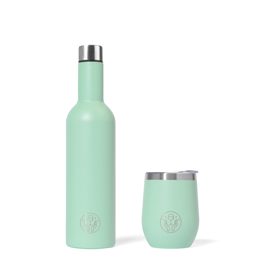 LIMITED EDITION The Partner in Wine Tumbler - Sage