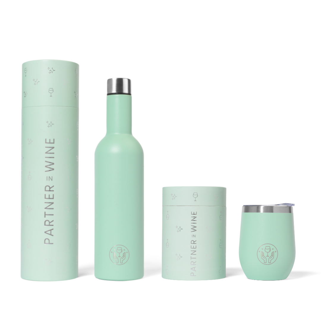 LIMITED EDITION The Partner in Wine Tumbler - Sage