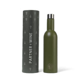 The Partner in Wine Bottle - Khaki