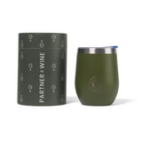 The Partner in Wine Tumbler - Khaki
