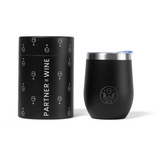 The Partner in Wine Tumbler - Black