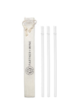 Clear Plastic Straw Set